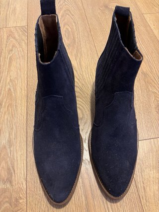 Botas ante azul marino T40