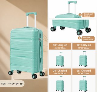 Juego de Maletas de 3 Piezas para Laptop