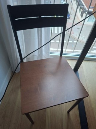 4 Sillas Comedor ikea Madera Roble
