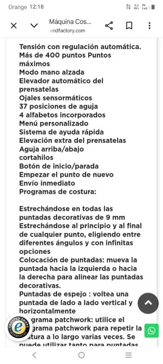 Máquina de coser y bordados Pfaff Expresion 710IDT