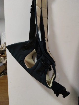 Portabebés Jane negro y beige