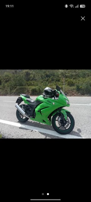 Kawasaki Ninja 250R Verde