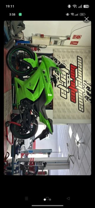 Kawasaki Ninja 250R Verde
