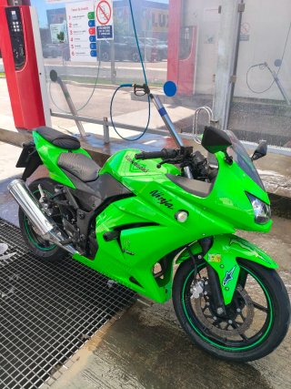 Kawasaki Ninja 250R Verde