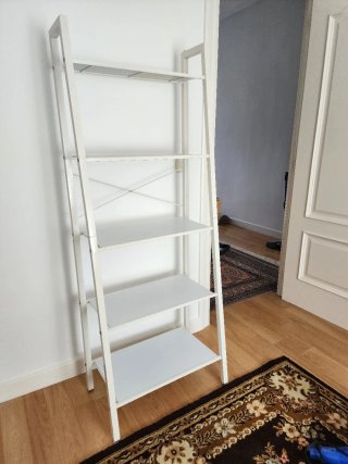 Estantería Escalera Blanca