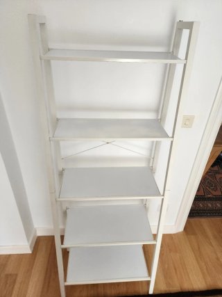 Estantería Escalera Blanca