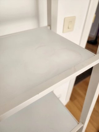 Estantería Escalera Blanca