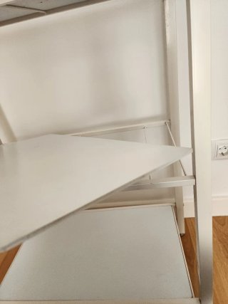 Estantería Escalera Blanca