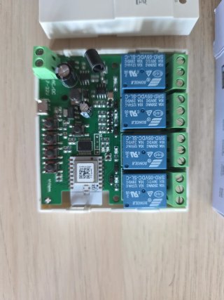 Smart Switch Zigbee 7-32V DC/AC 4 Relés USB Wifi