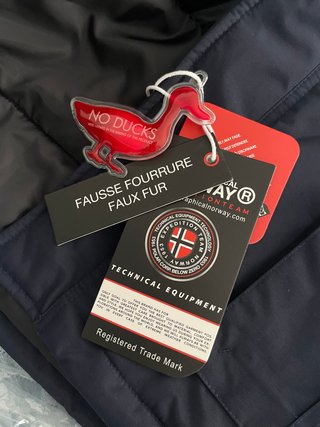 Parka Geographical Norway ALPES B70 005 Negra