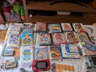 Lote Neo Geo Pocket y Wonder Swan