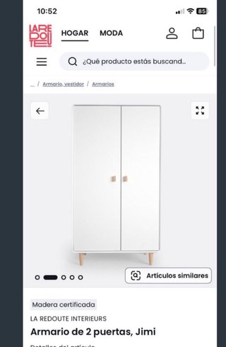 Armario La Redoute blanco madera