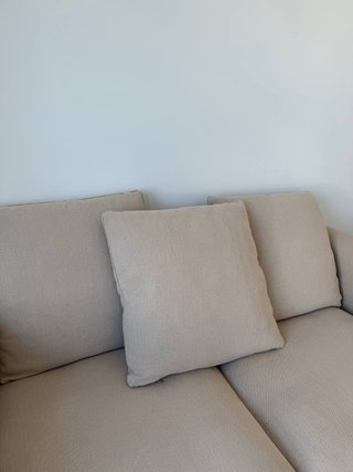 Sofá 2 plazas IKEA beige tela