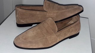Mocasines Zara Serraje Mujer Marrones