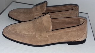 Mocasines Zara Serraje Mujer Marrones