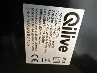 Calefactores Qilive 1500W