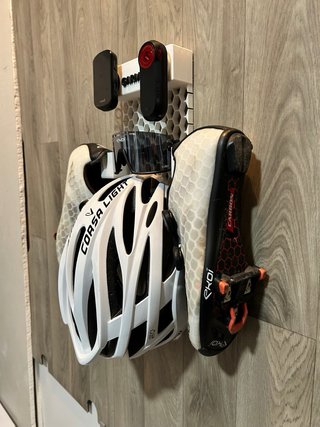 Soporte pared ciclismo Garmin