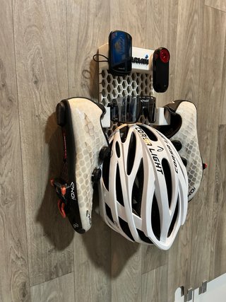 Soporte pared ciclismo Garmin