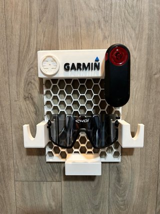 Soporte pared ciclismo Garmin