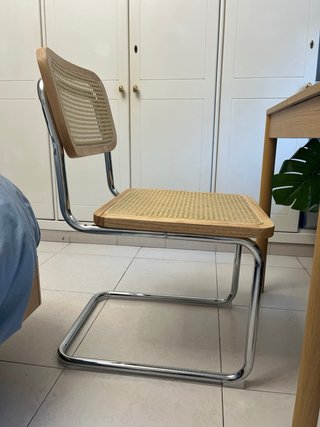 Silla Cesca Madera y Metal