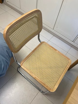 Silla Cesca Madera y Metal