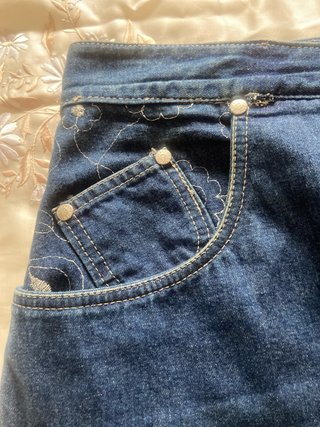 Falda vaquera Forage azul