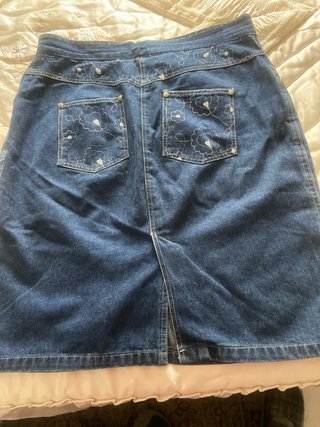 Falda vaquera Forage azul
