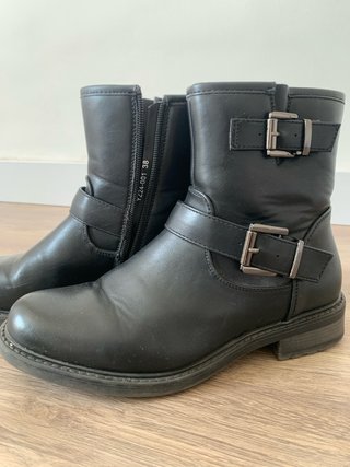 Botas de vestir negras talla 38