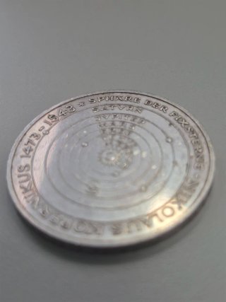 Moneda 5 Deutsche Mark 1973 Alemania Kopernico
