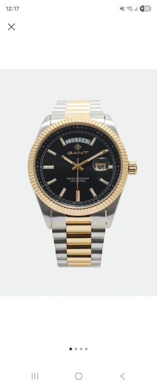 Reloj GANT bicolor