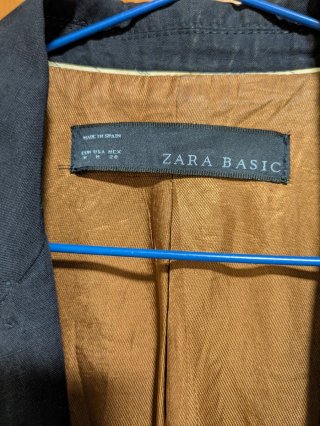 Americana azul marino Talla M