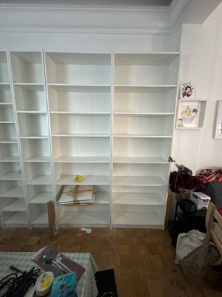 Estanterías Billy Ikea 80 + Módulo Adicional