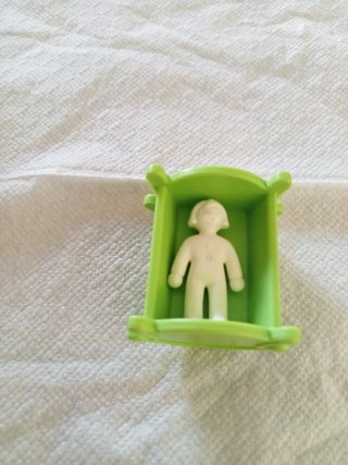 Cuna y muñeco Playmobil