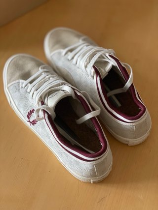 Zapatillas Fred Perry Talla 41 Beige/Blanco