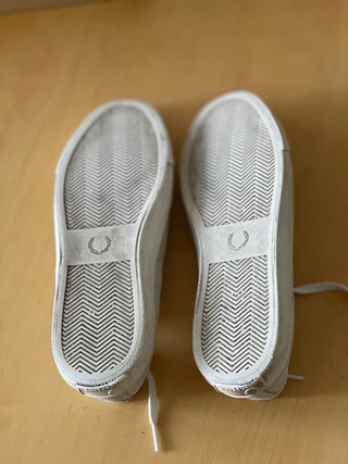 Zapatillas Fred Perry Talla 41 Beige/Blanco