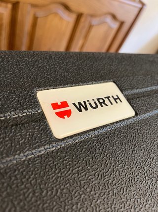 Maleta Herramientas Wurth. Nueva.