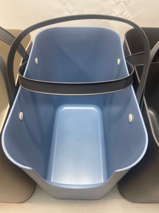 3 Cubos Basura Separación Rotho 25L