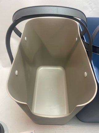 3 Cubos Basura Separación Rotho 25L
