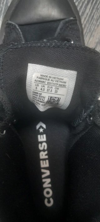 Converse All Star Platform Nere