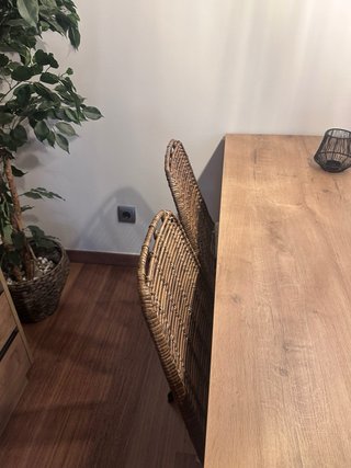 4 Sillas Ratán KIBUC