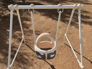 Columpio infantil para jardín
