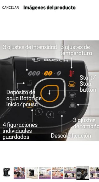 Cafetera Bosch Tassimo My Way