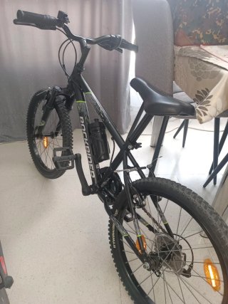 Bicicleta Rockrider Infantil Negra