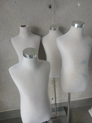 Bustos maniquí infantil (pack 4)