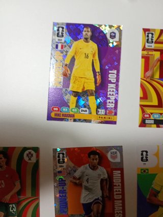 Cartas del Mundial Panini