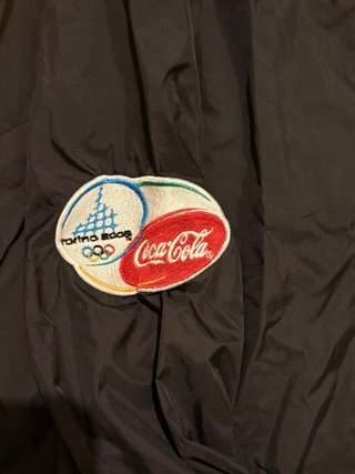 Windbreaker Nero Coca-Cola Olimpiadi Torino 2006