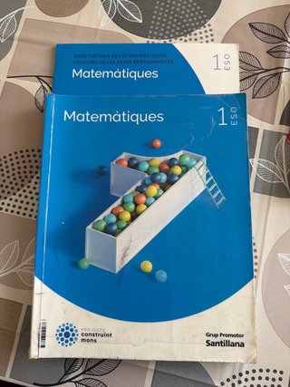 Conjunto de libros santillana 1 Eso