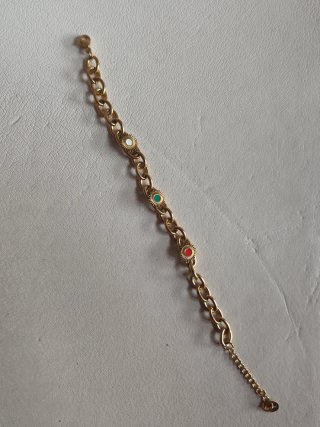 Pulsera Acero Inoxidable Multicolor