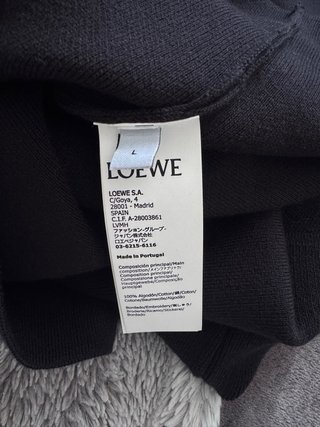 Jersey Loewe Negro Talla L
