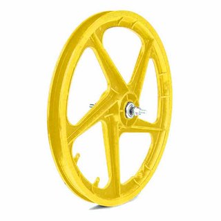 Rueda BMX Plástico Amarilla